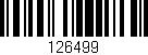 Código de barras (EAN, GTIN, SKU, ISBN): '126499'