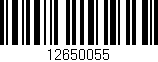 Código de barras (EAN, GTIN, SKU, ISBN): '12650055'