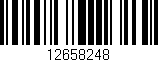 Código de barras (EAN, GTIN, SKU, ISBN): '12658248'