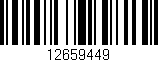 Código de barras (EAN, GTIN, SKU, ISBN): '12659449'