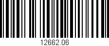 Código de barras (EAN, GTIN, SKU, ISBN): '12662.06'