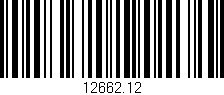 Código de barras (EAN, GTIN, SKU, ISBN): '12662.12'