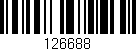 Código de barras (EAN, GTIN, SKU, ISBN): '126688'