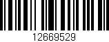 Código de barras (EAN, GTIN, SKU, ISBN): '12669529'