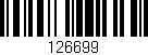 Código de barras (EAN, GTIN, SKU, ISBN): '126699'