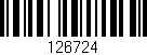 Código de barras (EAN, GTIN, SKU, ISBN): '126724'