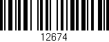 Código de barras (EAN, GTIN, SKU, ISBN): '12674'