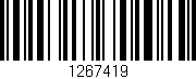 Código de barras (EAN, GTIN, SKU, ISBN): '1267419'