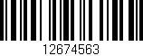 Código de barras (EAN, GTIN, SKU, ISBN): '12674563'