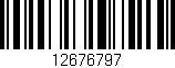 Código de barras (EAN, GTIN, SKU, ISBN): '12676797'