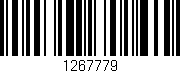 Código de barras (EAN, GTIN, SKU, ISBN): '1267779'