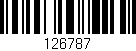 Código de barras (EAN, GTIN, SKU, ISBN): '126787'