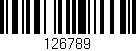 Código de barras (EAN, GTIN, SKU, ISBN): '126789'