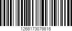 Código de barras (EAN, GTIN, SKU, ISBN): '1268173078816'