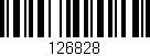 Código de barras (EAN, GTIN, SKU, ISBN): '126828'