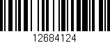 Código de barras (EAN, GTIN, SKU, ISBN): '12684124'