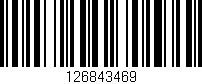 Código de barras (EAN, GTIN, SKU, ISBN): '126843469'