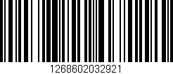 Código de barras (EAN, GTIN, SKU, ISBN): '1268602032921'