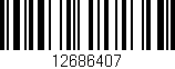 Código de barras (EAN, GTIN, SKU, ISBN): '12686407'