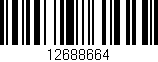Código de barras (EAN, GTIN, SKU, ISBN): '12688664'