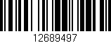 Código de barras (EAN, GTIN, SKU, ISBN): '12689497'