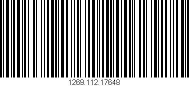 Código de barras (EAN, GTIN, SKU, ISBN): '1269.112.17648'