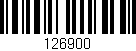 Código de barras (EAN, GTIN, SKU, ISBN): '126900'
