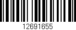 Código de barras (EAN, GTIN, SKU, ISBN): '12691655'