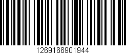 Código de barras (EAN, GTIN, SKU, ISBN): '1269166901944'