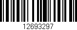 Código de barras (EAN, GTIN, SKU, ISBN): '12693297'
