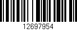 Código de barras (EAN, GTIN, SKU, ISBN): '12697954'