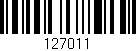 Código de barras (EAN, GTIN, SKU, ISBN): '127011'