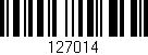Código de barras (EAN, GTIN, SKU, ISBN): '127014'