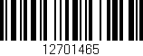 Código de barras (EAN, GTIN, SKU, ISBN): '12701465'