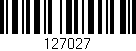 Código de barras (EAN, GTIN, SKU, ISBN): '127027'