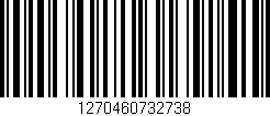 Código de barras (EAN, GTIN, SKU, ISBN): '1270460732738'