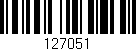 Código de barras (EAN, GTIN, SKU, ISBN): '127051'
