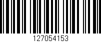 Código de barras (EAN, GTIN, SKU, ISBN): '127054153'