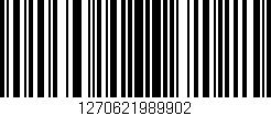 Código de barras (EAN, GTIN, SKU, ISBN): '1270621989902'