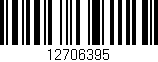 Código de barras (EAN, GTIN, SKU, ISBN): '12706395'