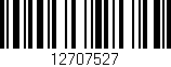 Código de barras (EAN, GTIN, SKU, ISBN): '12707527'