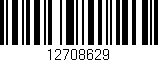 Código de barras (EAN, GTIN, SKU, ISBN): '12708629'