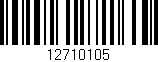 Código de barras (EAN, GTIN, SKU, ISBN): '12710105'