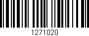 Código de barras (EAN, GTIN, SKU, ISBN): '1271020'