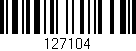 Código de barras (EAN, GTIN, SKU, ISBN): '127104'