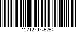 Código de barras (EAN, GTIN, SKU, ISBN): '1271279745254'