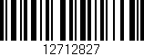 Código de barras (EAN, GTIN, SKU, ISBN): '12712827'