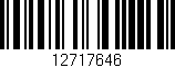 Código de barras (EAN, GTIN, SKU, ISBN): '12717646'