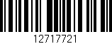 Código de barras (EAN, GTIN, SKU, ISBN): '12717721'