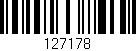 Código de barras (EAN, GTIN, SKU, ISBN): '127178'